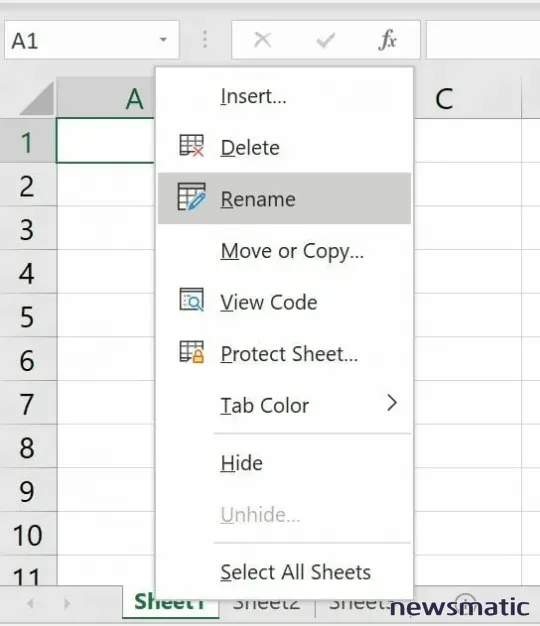 5 formas de renombrar hojas en Excel y mejorar la eficiencia - Software | Imagen 2 Newsmatic