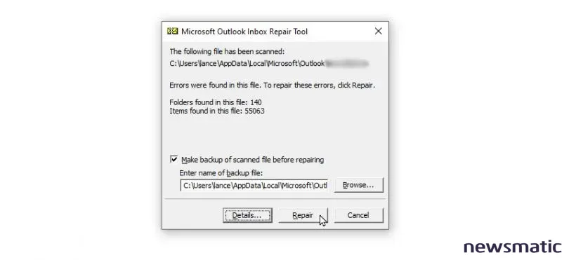 Cómo reparar archivos de Outlook dañados: Guía paso a paso - Software | Imagen 3 Newsmatic