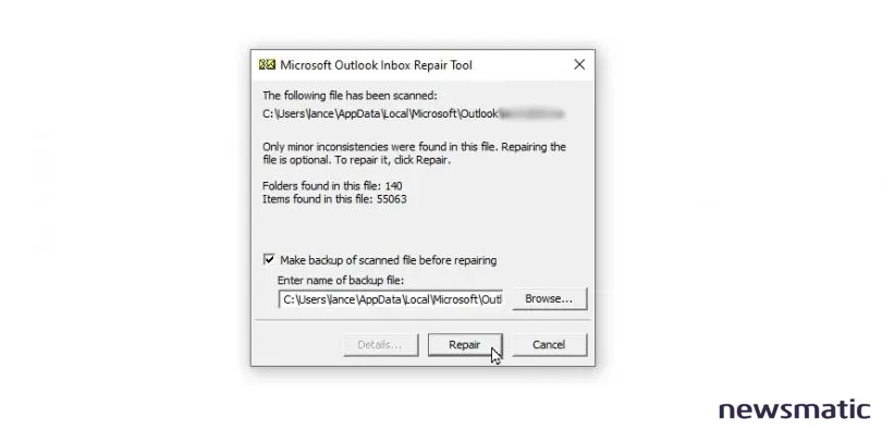 Cómo reparar archivos de Outlook dañados: Guía paso a paso - Software | Imagen 4 Newsmatic