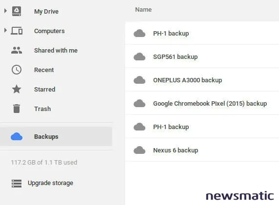 Cómo restaurar tu dispositivo Android a partir de una copia de seguridad en Google Drive - Nube | Imagen 1 Newsmatic