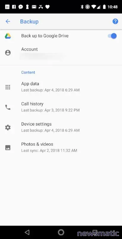 Cómo restaurar tu dispositivo Android a partir de una copia de seguridad en Google Drive - Nube | Imagen 2 Newsmatic