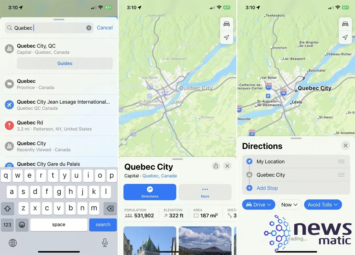 Cómo agregar múltiples paradas en Apple Maps en iOS 16 - Móvil | Imagen 2 Newsmatic