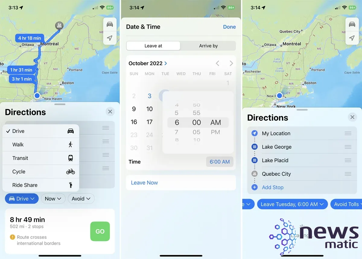 Cómo agregar múltiples paradas en Apple Maps en iOS 16 - Móvil | Imagen 4 Newsmatic