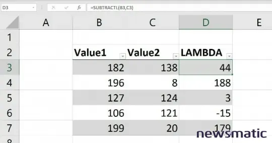 Cómo usar la función LAMBDA en Excel para simplificar cálculos complejos - Software | Imagen 2 Newsmatic