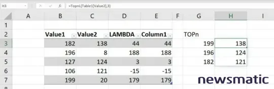 Cómo usar la función LAMBDA en Excel para simplificar cálculos complejos - Software | Imagen 7 Newsmatic