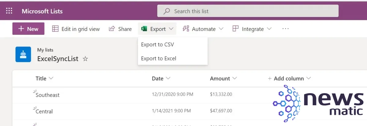 Cómo usar Microsoft Lists para organizar y compartir datos de Excel que debes rastrear o compartir - Software | Imagen 8 Newsmatic