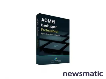 Protege tu sistema completo con AOMEI Backupper Professional Edition - ¡Oferta del 41% de descuento! - Software | Imagen 1 Newsmatic