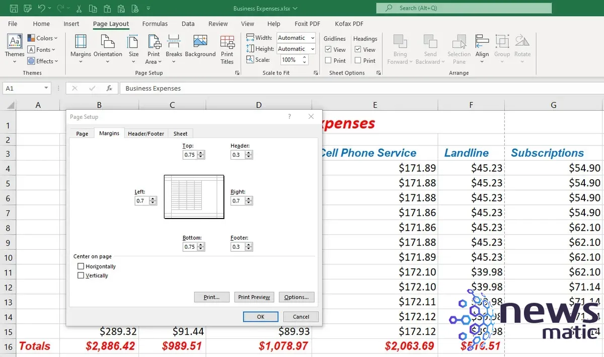 Consejos para imprimir correctamente en Excel y evitar problemas de impresión - Software | Imagen 2 Newsmatic
