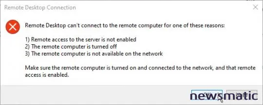 Cómo solucionar problemas de conexión con Remote Desktop Connection de Microsoft - Software | Imagen 1 Newsmatic