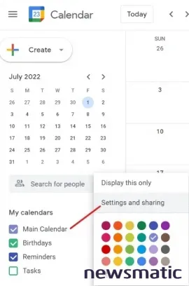 Cómo suscribirse a Google Calendar desde Microsoft Outlook - CXO | Imagen 1 Newsmatic
