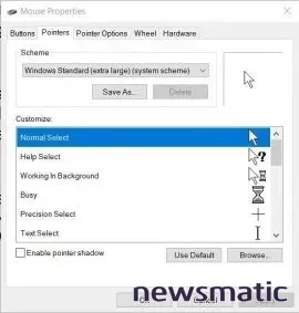 Cómo agregar un tema personalizado de cursor de mouse en Windows 10 - Software | Imagen 2 Newsmatic