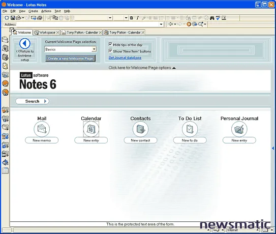 Cómo acceder y utilizar el calendario en Lotus Notes - Software | Imagen 1 Newsmatic