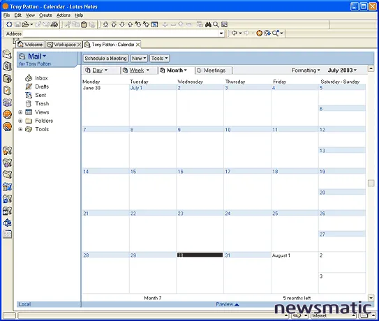 Cómo acceder y utilizar el calendario en Lotus Notes - Software | Imagen 4 Newsmatic