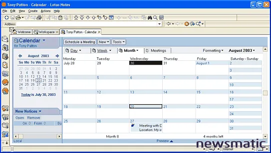 Cómo acceder y utilizar el calendario en Lotus Notes - Software | Imagen 9 Newsmatic