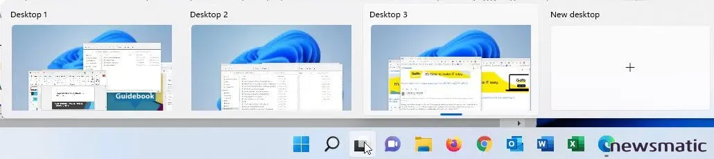 Cómo organizar y aprovechar al máximo los escritorios virtuales en Windows 11 - Software | Imagen 3 Newsmatic