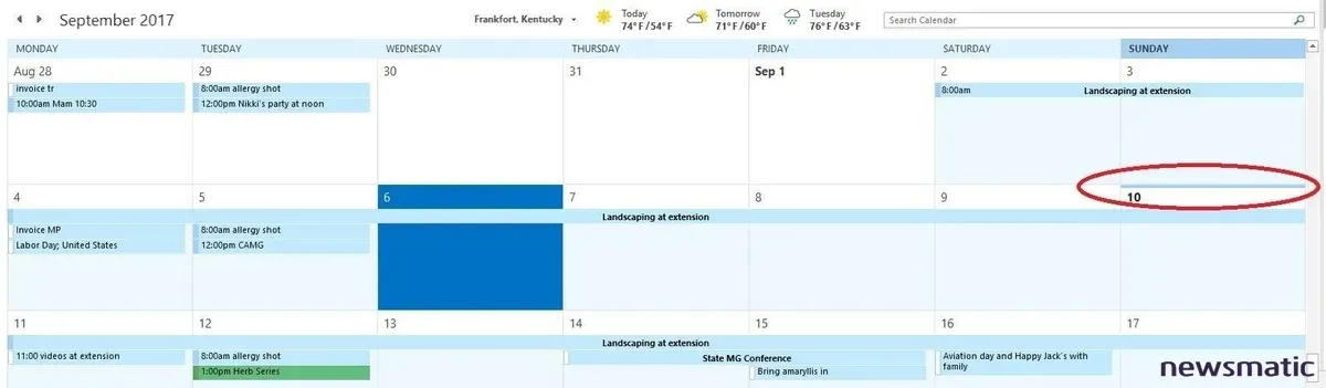 3 formas de resaltar el día actual en tu calendario ocupado - Software | Imagen 1 Newsmatic