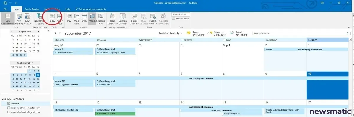 3 formas de resaltar el día actual en tu calendario ocupado - Software | Imagen 2 Newsmatic