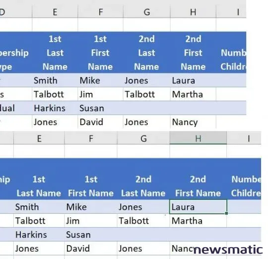 Cómo reducir el ancho de los encabezados en Excel y mostrar toda la información en una sola pantalla - Software | Imagen 5 Newsmatic