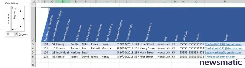 Cómo reducir el ancho de los encabezados en Excel y mostrar toda la información en una sola pantalla - Software | Imagen 8 Newsmatic