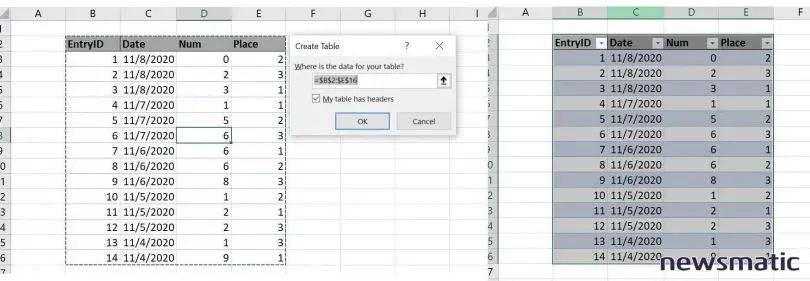 6 atajos de Excel para trabajar con tablas: selección - Software | Imagen 1 Newsmatic