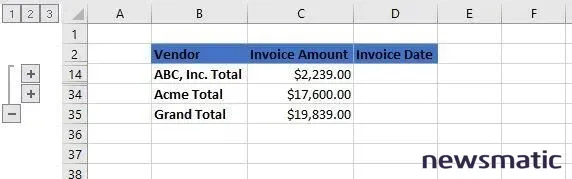 Cómo resaltar las filas de subtotal en Excel con formato condicional - Software | Imagen 4 Newsmatic