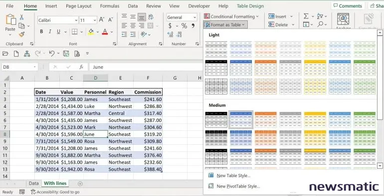 Cómo aplicar formato condicional en Excel para dividir grupos - Microsoft | Imagen 3 Newsmatic