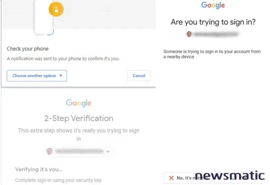 Cómo configurar tu teléfono Android o iPhone como clave de seguridad para tu cuenta de Google - Seguridad | Imagen 4 Newsmatic