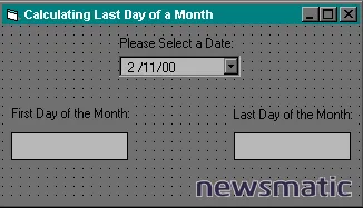 Cómo calcular el último día del mes en Visual Basic - Desarrollo | Imagen 1 Newsmatic