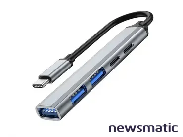 ¡Oferta imperdible! ¡Este hub USB 5 en 1 al precio más bajo similar al Prime Day! - Hardware | Imagen 1 Newsmatic
