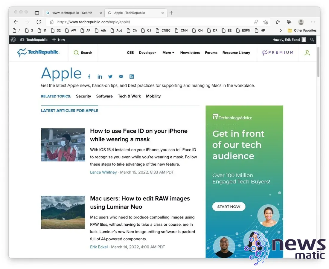 Explorando nuevos horizontes: Microsoft Edge en Mac - Software | Imagen 2 Newsmatic